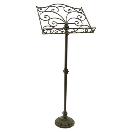 Plutus Brands Plutus Brands PBTH92334 Metal Music Stand; Black PBTH92334